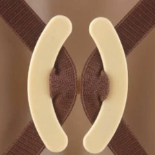 24pcs H-Shaped Racerback Bra Clip Conceal Strap Lift Control Black, Clear, Beige