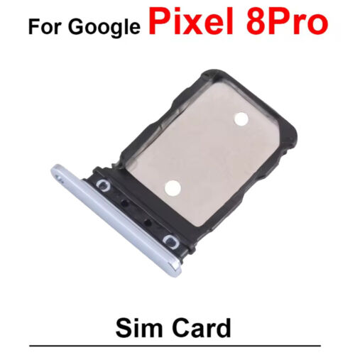 SIM Card Tray For Google Pixel 8 Pro Card Slot Adapter Holder Replacement Parts - Picture 13 of 14