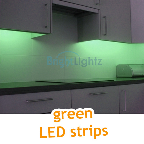 LED Strip Lights Kitchen Under Lighting Set Recessed Plinth