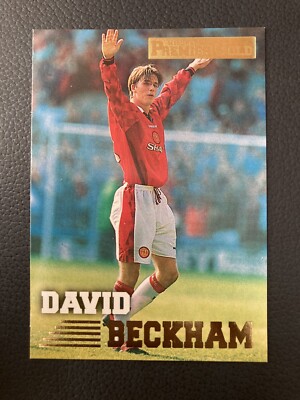 David Beckham Rookie Merlin Premier Gold 1997 | eBay