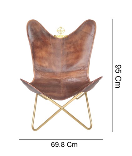 Brazo Silla - Hierro Soporte Silla de Piel - Bonito Hecho a Mano PL2-1.54 - Imagen 6 de 6