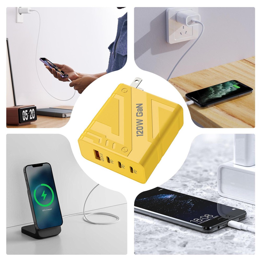6-Port USB Charging Hub with Fast Charging for All Devices