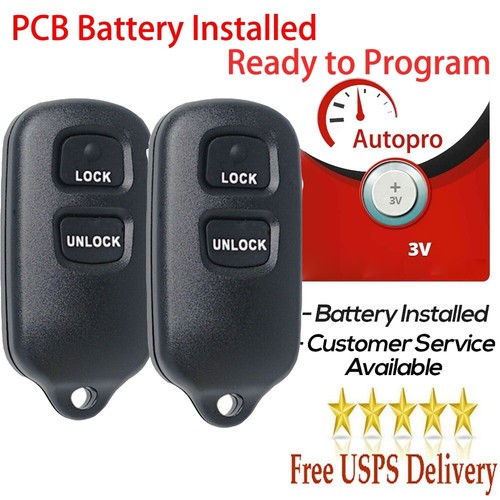 2004-2006 Scion xA 3-Button Key Fob Remote (HYQ12BBX, 89742-52010
