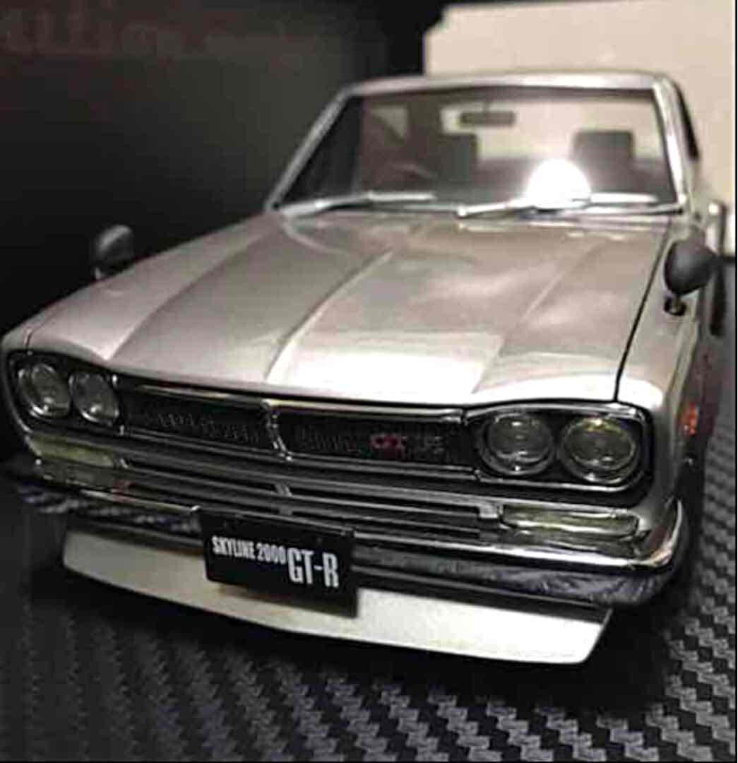 Ignition Model Nissan Skyline 2000 GT-R KPGC10 Silver IG0040 Ignition Model Nissan Skyline 2000 GT-R KPGC10 Silver IG0040