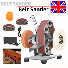110/220V Electric Grinder Belts Sander Polishing Abrasive For Woodworking Tool