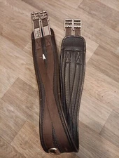 44" Smartpak Brown Contour Vent Air Elastic End Girth