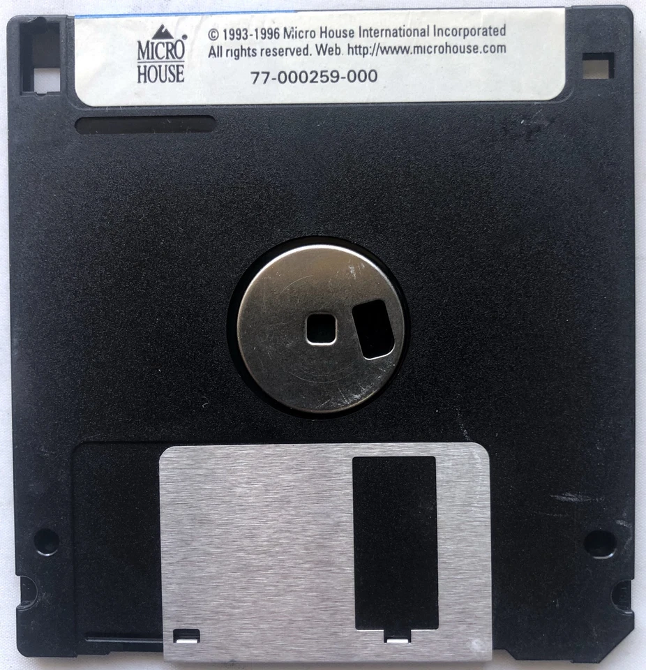 1996 Western Digital Hard Drive EZ-Drive Version 8.01 Utility 3.5" Floppy Disk - Image 2 of 3
