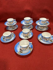 Dragonwear  Demitasse Cup &saucer  Set Of 10