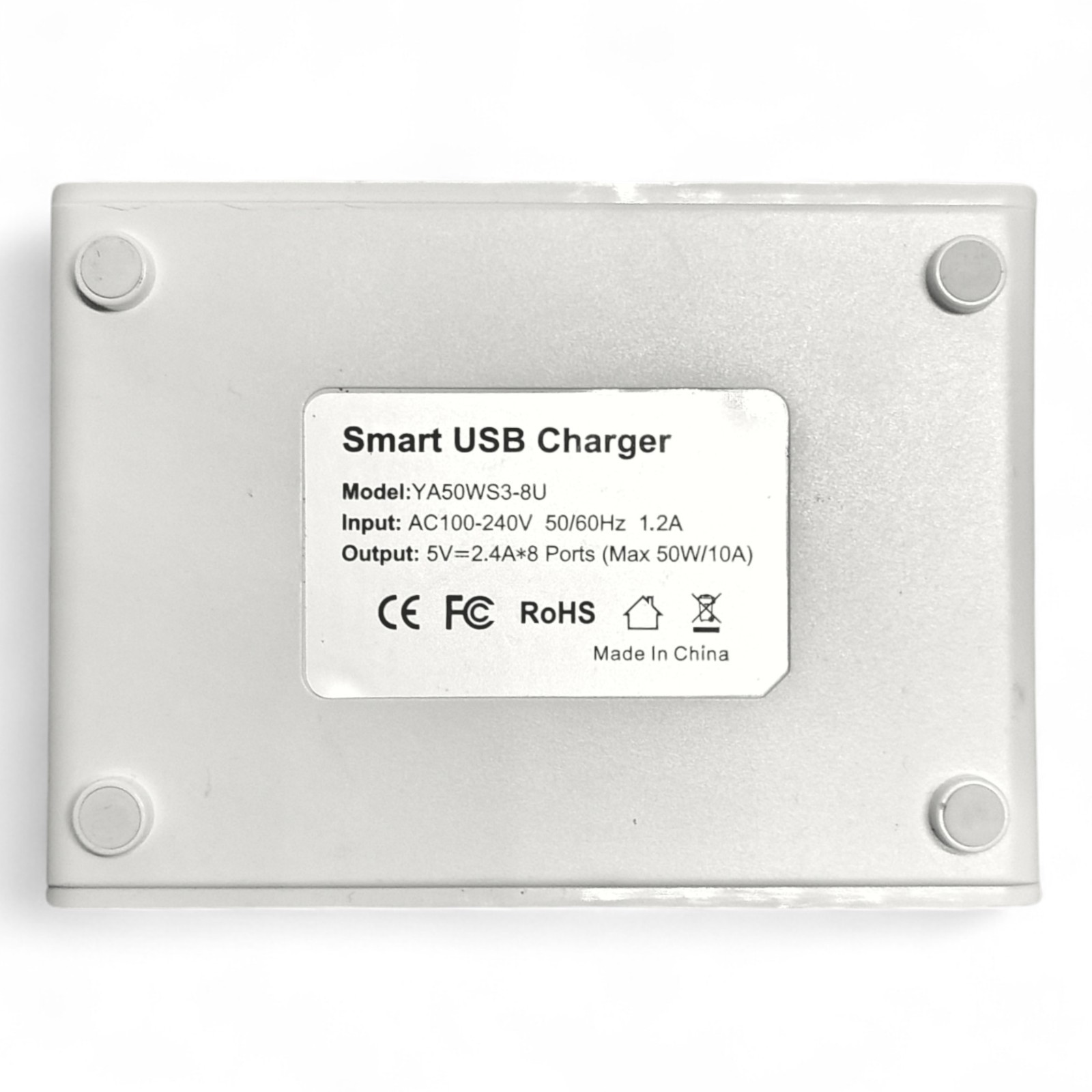 HiTrends Super Charger X8 – 8 Smart USB Ports for Fast ChargingCharge multiple