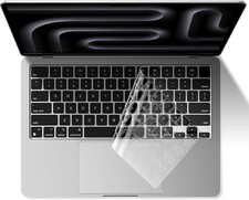 Premium Ultra Thin Keyboard Cover for MacBook Air 13.6/15  Pro 14/16 M1-M4 Clea