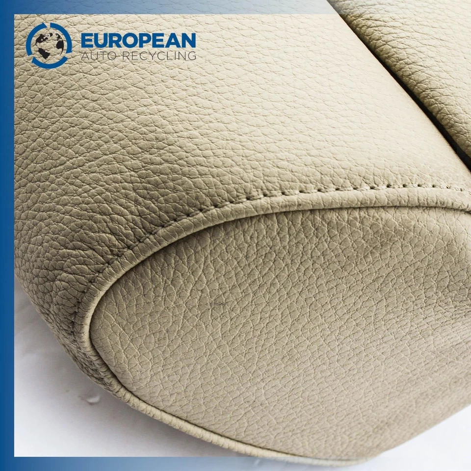 2008-2010 BMW 550I Left Drivers Side Front Beige Headrest - OEM - Image 2 of 4