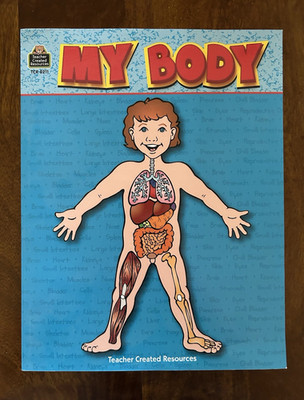 Teacher Created Resources My Body Paperback Textbook 2011 Elem Anatomy TCR 0211