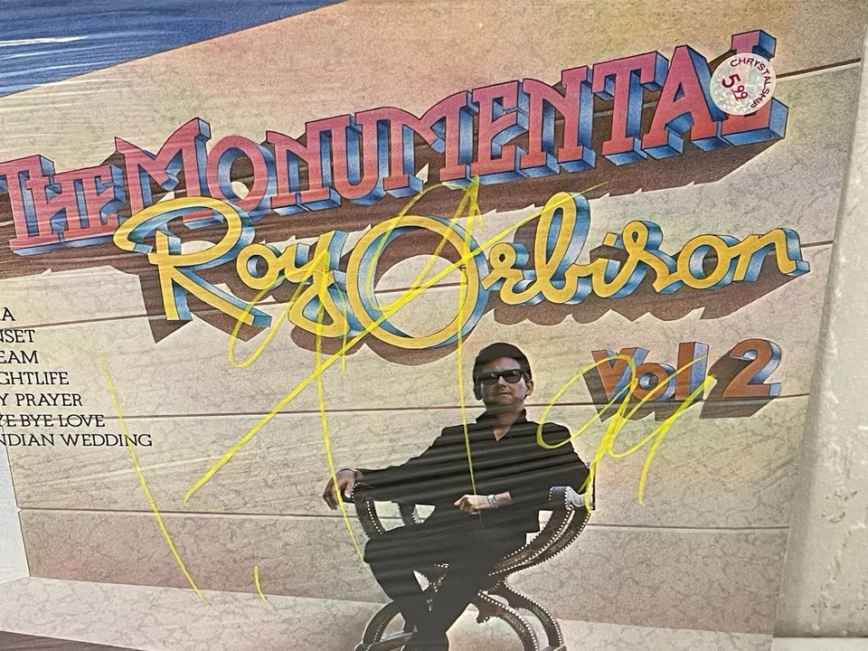 Roy Orbison LP THE MONUMENTAL ROY ORBISON VOL. 2 STEREO CBS RECORD SEALED NOS - Image 2 of 4