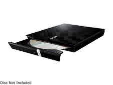 ASUS USB 2.0 Black External Slim CD/DVD Write...