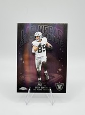 Brock Bowers 2025 Topps Chrome Football - All-Chrome ACT-10 Las Vegas Raiders