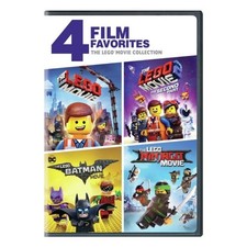 THE LEGO MOVIE COLLECTION 4-FILM FAVORITES DVD