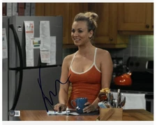 KALEY CUOCO SIGNED AUTOGRAPH THE BIG BANG THEORY 11X14 PHOTO BECKETT BAS