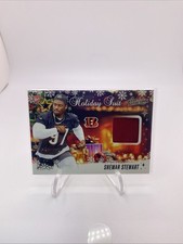 2025 Panini Absolute Shemar Stewart Holiday Suit #HS-SST RC MEM Bengals