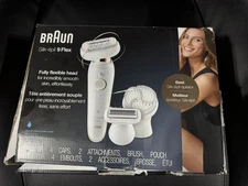 Braun - Epilator Silk-épil 9 Flex  (Model 5380) - Epilator Attachments & Case