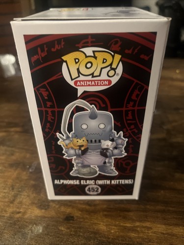 Funko Pop! Vinyl: Fullmetal Alchemist - Alphonse Elric with Kittens - Hot Topic - Picture 8 of 13