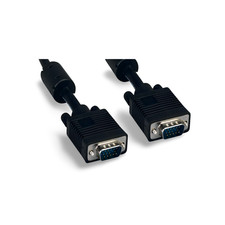 100ft SVGA Monitor Cable Male to Male UL2919 - Black