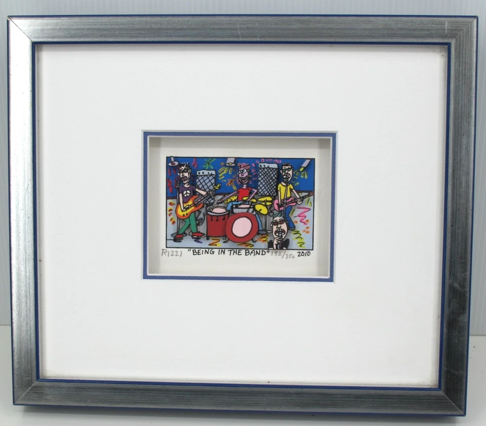 James RIZZI (1950-2011) - "Being in the Band" von 2010 Nr. 132/350 Handsigniert - Bild 2 von 4