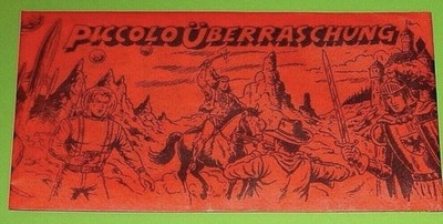 PICCOLO ÜBERRASCHUNG WUNDERTÜTE mit Inhalt LEHNING-COMIC (Sigurd,Falk usw.) OVP