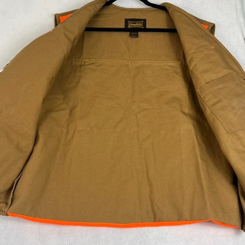 Gamehide Vest Mens L Canvas Switchgrass Upland Bird Hunting Style 39Z Nwt - Picture 8 of 12