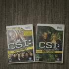 Ubisoft CSI Hard Evidence & Fatal Conspiracy Nintendo Wii Manual