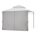 11x6.5' Universal Replacement Privacy Side Wall Panel Curtain for 10x12ft Canopy — photo 2