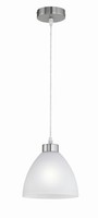 Pendelleuchte E27 Ø20Cm In Nickel Modern Lampe HäNgeleuchte Decke Innen KüChe