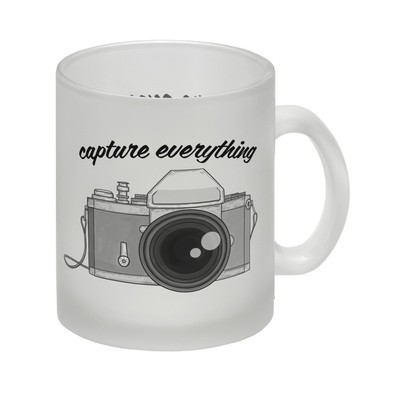 Capture everything Glas Tasse mit Kamera Motiv für Fotografen