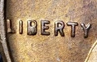1957 D  MINT ERROR  WHEAT CENT Penny ('B'  IN LIBERTY) AU