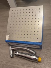 SIEYESCITY Large Powerful Rainfall Shower Head and Handheld Shower Arm