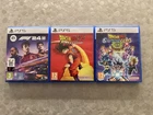 PS5 Games Lot - Dragonball Sparking ZERO, Dragonball Z Kakarot, F124