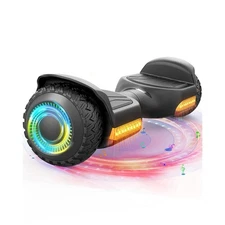 Gyroor Hoverboard New G13 All Terrain Hoverboard with LED Lights & 500W Motor,