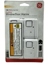 GE Window/Door Alarm 4 Pack  Audible Home Security Alarm 45174 NEW