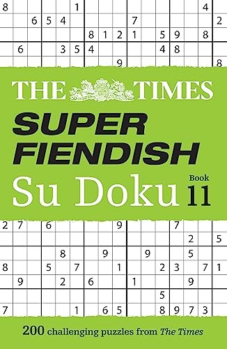 The Times Super Fiendish Su Doku Book 11 by The Times Mind G... - - Image 7
