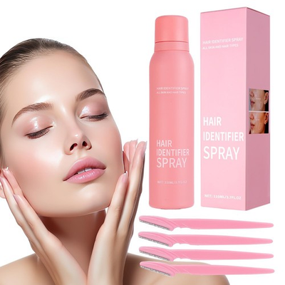 #ad #ad Hair Identifier Spray for Face Shaving: Dermaplane Spray and Razor Set Identif $8.99