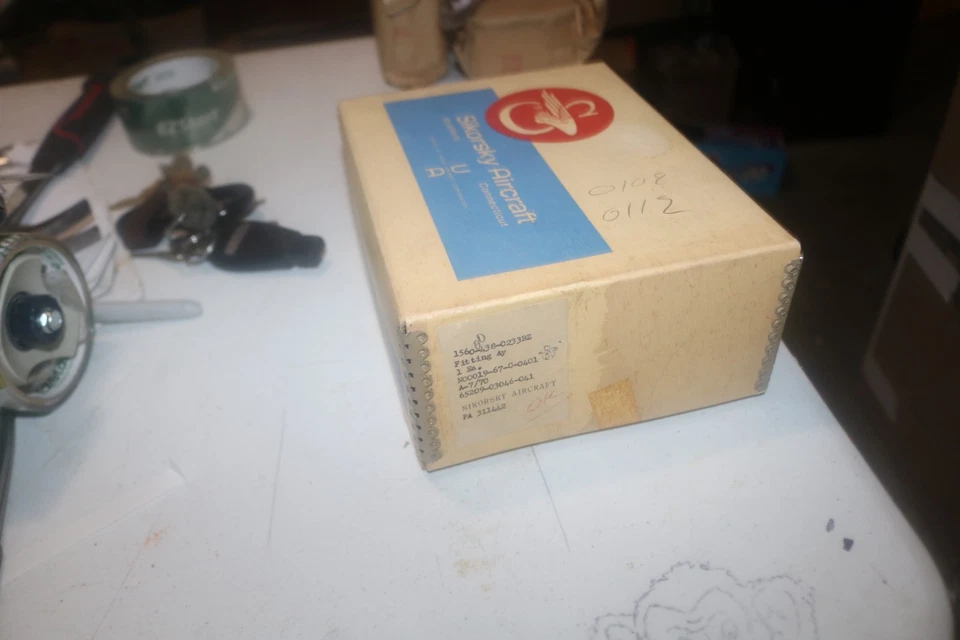 Nuevo de Lote Antiguo Sikorsky CH-53B Helicóptero PN 65209-03046-041 1560-00-438-0233 Foto 3 de 4