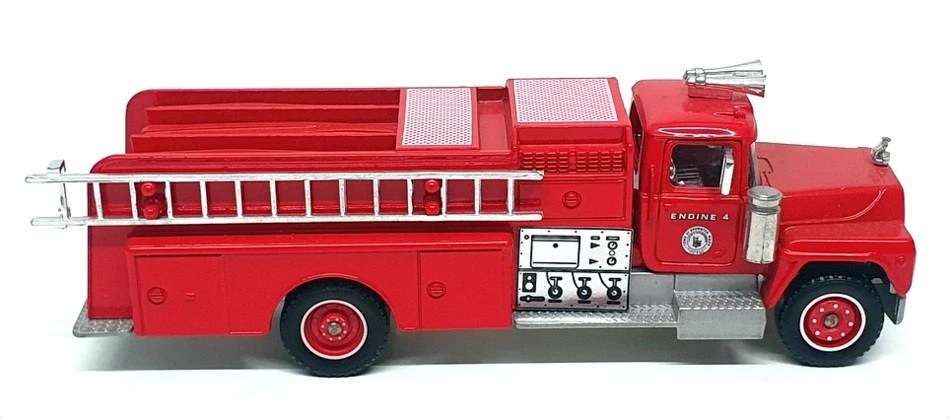 Solido Toner Gram II 1/60 Scale 3106 - Mack Fire Engine Truck - Red - Image 3 of 4