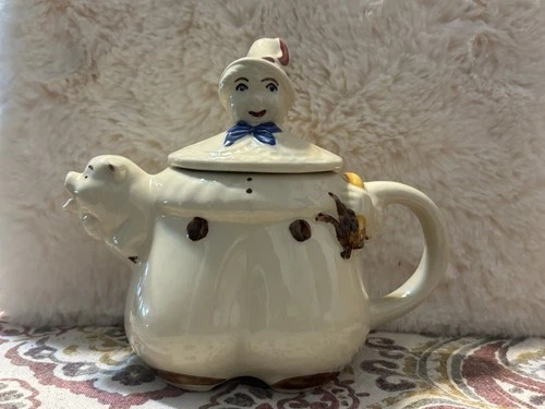 Vtg Teapot Tom the Piper's Son 1940s Shawnee Pottery Ceramic- Estate Find- EUC