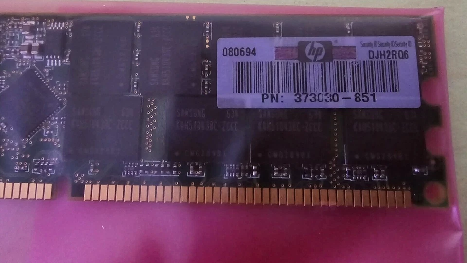 HP Memory 2Gb PC3200R 373030-851 - Image 2 of 2