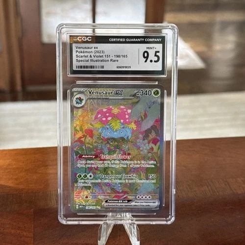 Venusaur ex 198/165 Sv: Scarlet & Violet 151 🔥 Banger✨ Pokémon  CGC 9.5
