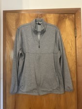 Athletic Works Men s Large 42-44 Full Zip Sweat Jacket Gray