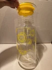 Vintage Pyrex Juice Carafe/Pitcher Lemons/Orange Slices 1.5QT