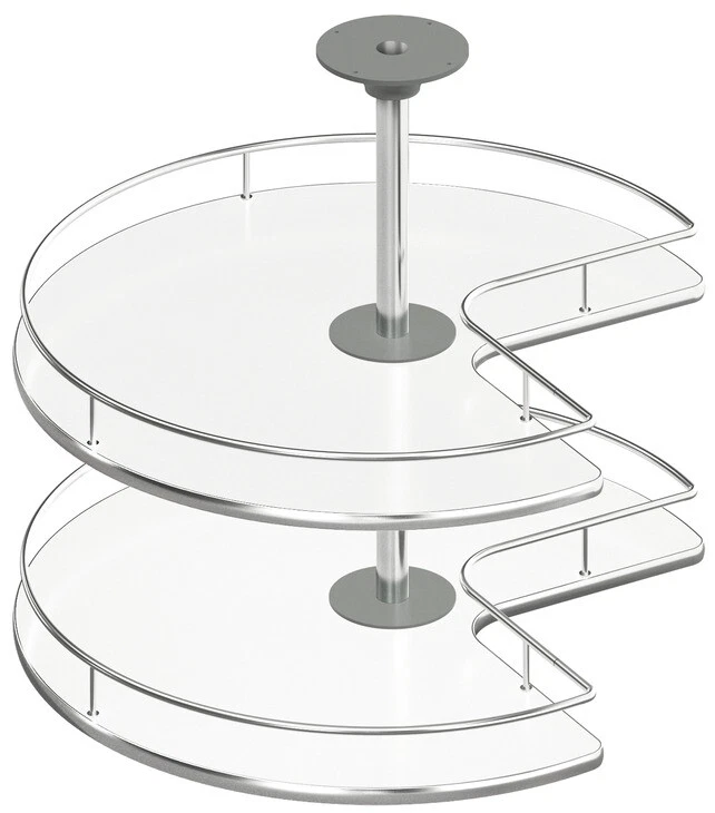 Häfele Rinconera Drehbeschlag Armario Cocina Carrusel Dreiviertelkreis 714MM - Imagen 3 de 4