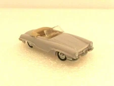Vintage Mercedes Benz 190SL Cabrio from Spain - EKO 1:87 HO - Tan Grey