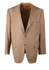 Kiton Beige Sport Coat Size 48 / 38R U.S. In Cashmere Blend Jacket Blazer Ne...