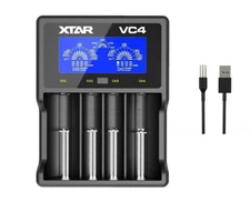 XTAR VC4 USB BATTERY CHARGER 10440 14500 14650 15270 16340 18650 18700